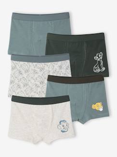 Set van 5 boxershorts Disney® ROI LION  - vertbaudet enfant