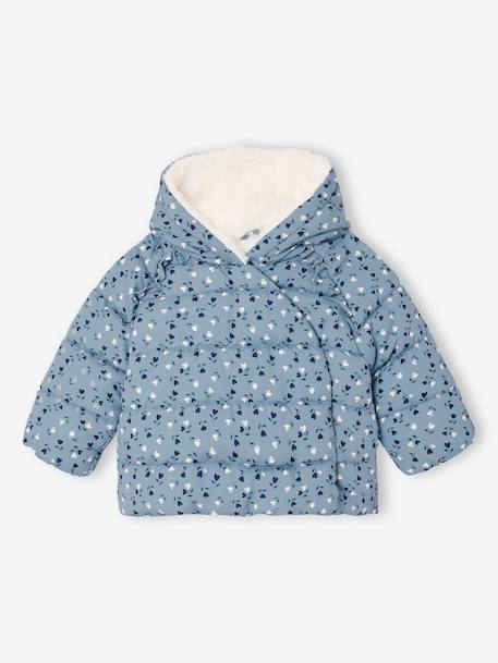 Doudoune doublée bébé asymétrique  - vertbaudet enfant