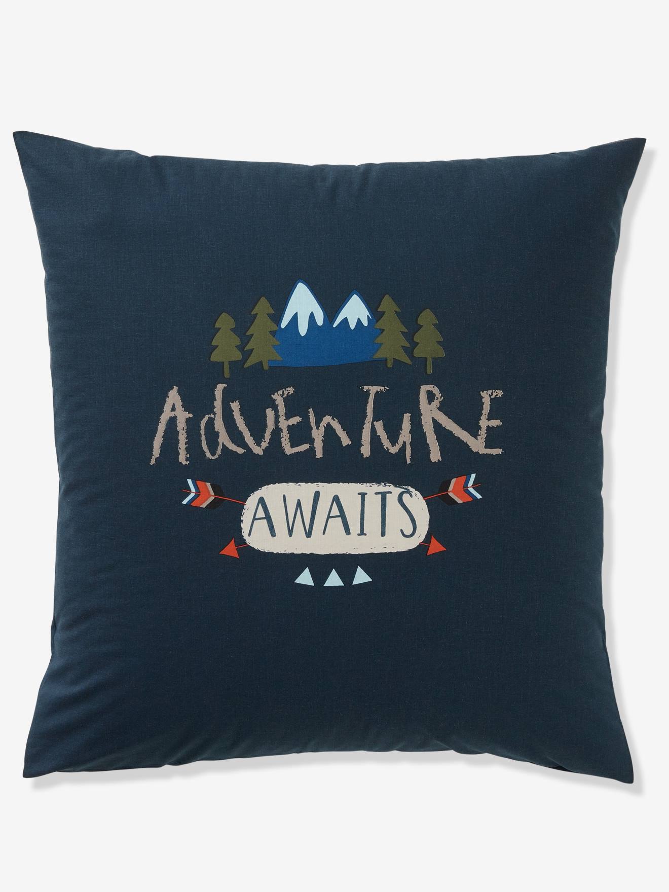 taie doreiller Alpin Bleu 140X150 TAIE 63X63 Vertbaudet Parure Enfant Housse de Couette