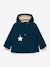 Veste d'hiver avec doublure polaire MATWANG enfants MINI A TURE bleu foncé+bordeaux+gris+gris ardoise+marine+marron+rouge+vert sauge+vieux rose - vertbaudet enfant 