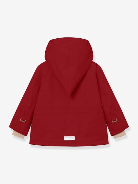 Veste d'hiver avec doublure polaire MATWANG enfants MINI A TURE bleu foncé+bordeaux+gris+gris ardoise+marine+marron+rouge+vert sauge+vieux rose - vertbaudet enfant 