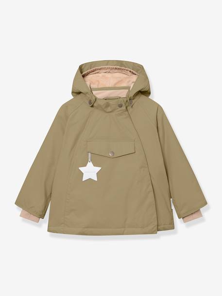 Veste d'hiver avec doublure polaire MATWANG enfants MINI A TURE bleu foncé+bordeaux+gris+gris ardoise+marine+marron+rouge+vert sauge+vieux rose - vertbaudet enfant 