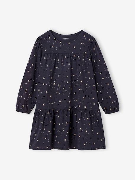 Robe fille imprimée étoiles brillantes  - vertbaudet enfant
