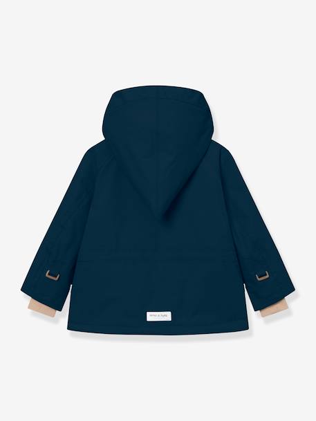 Veste d'hiver avec doublure polaire MATWANG enfants MINI A TURE bleu foncé+bordeaux+gris+gris ardoise+marine+marron+rouge+vert sauge+vieux rose - vertbaudet enfant 