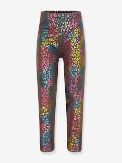 Meisje-Legging-Thermische legging voor meisjes met glanzende print Happy Girls