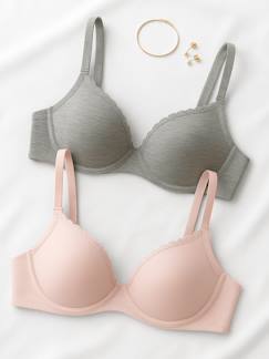 Vêtements de grossesse-Lingerie-Soutien-gorge-Lot de 2 soutiens-gorge grossesse et allaitement