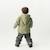 Veste d'hiver avec doublure polaire MATWANG enfants MINI A TURE bleu foncé+bordeaux+gris+gris ardoise+marine+marron+rouge+vert sauge+vieux rose - vertbaudet enfant 