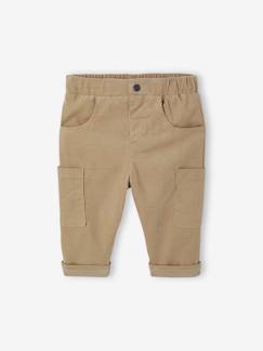 -Babybroek met battle fit in fluweel/velours met voering