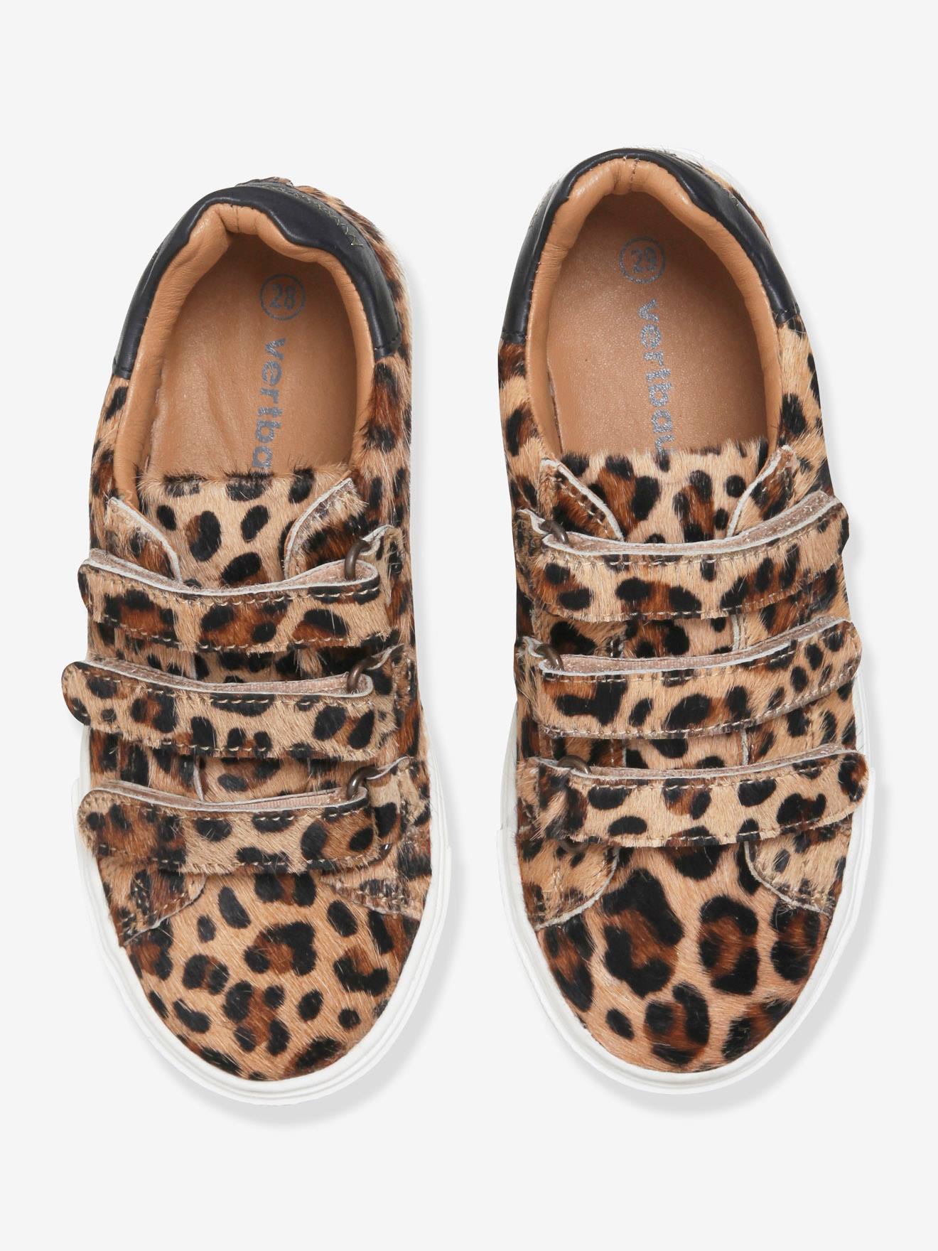 basket fille leopard