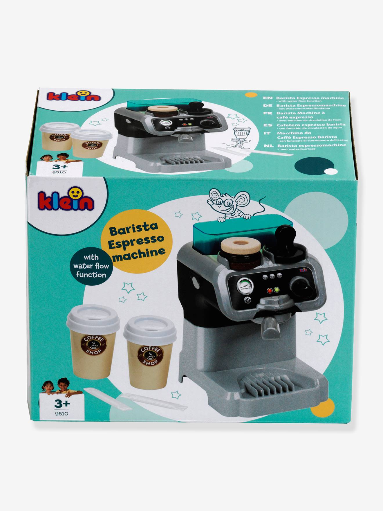 Cuisine jouet bois avec sons et accessoires inox, pour enfants dès 3