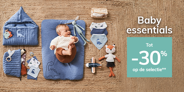 Baby essentials: tot -30% op de selectie*