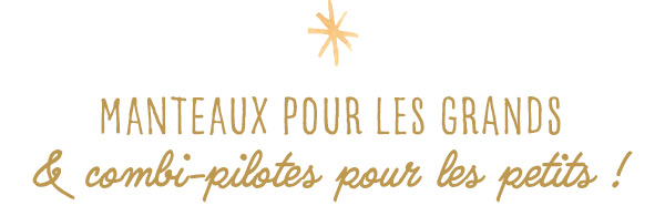 Manteaux : -20% sur TOUT!*