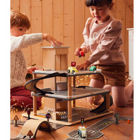 Circuit de voitures en bois FSC®