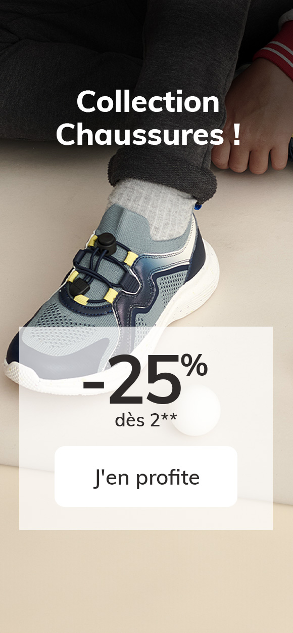 Collection Chaussures ! -25% dès 2**