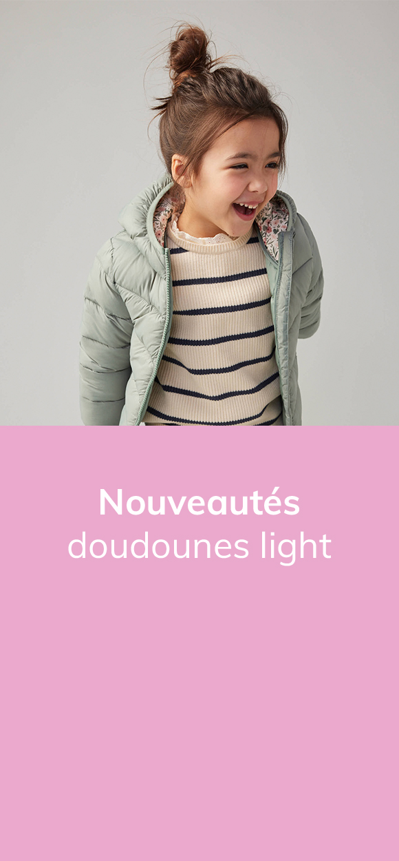 Nouveautés doudounes light