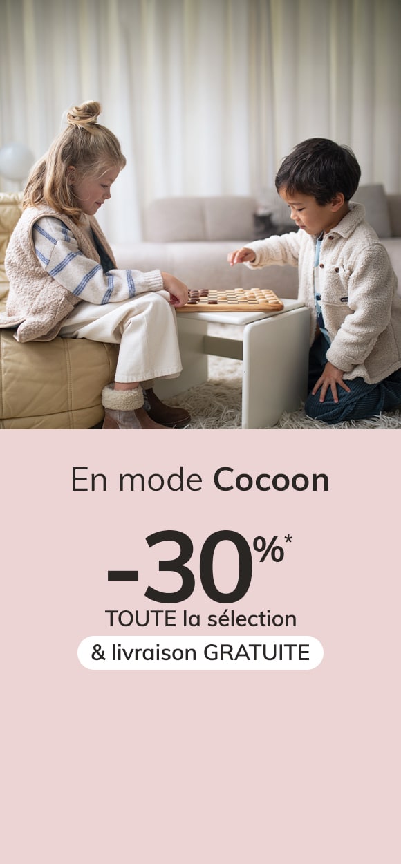 En mode Cocoon: Jusqu'à -30% sur la sélection*