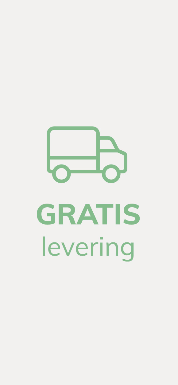 GRATIS levering
