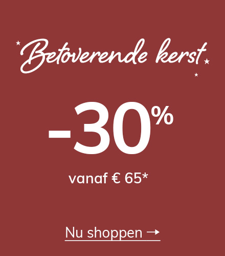 Betoverende kerst: -30% vanaf € 65*