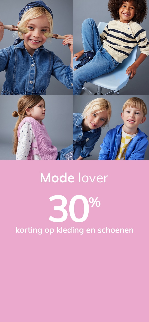 Mode Lover: 30% korting op kleding en schoenen