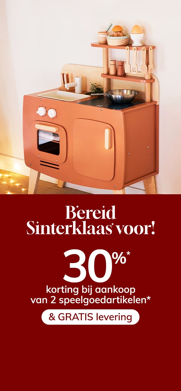 Bereid Sinterklaas voor! 30% korting bij aankoop van 3 speelgoedartikelen*