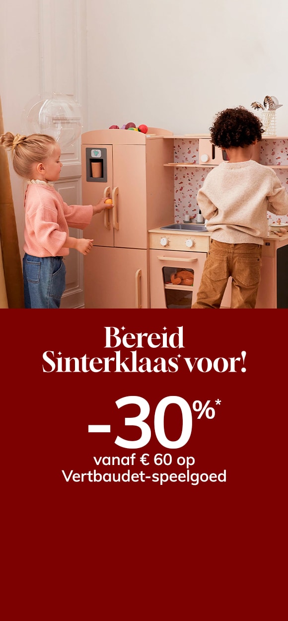 Bereid Sinterklaas voor! -30% vanaf € 60 op Vertbaudet-speelgoed*