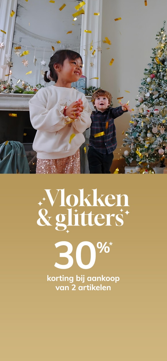 Vlokken en glitters: 30% korting bij aankoop van 2 artikelen*