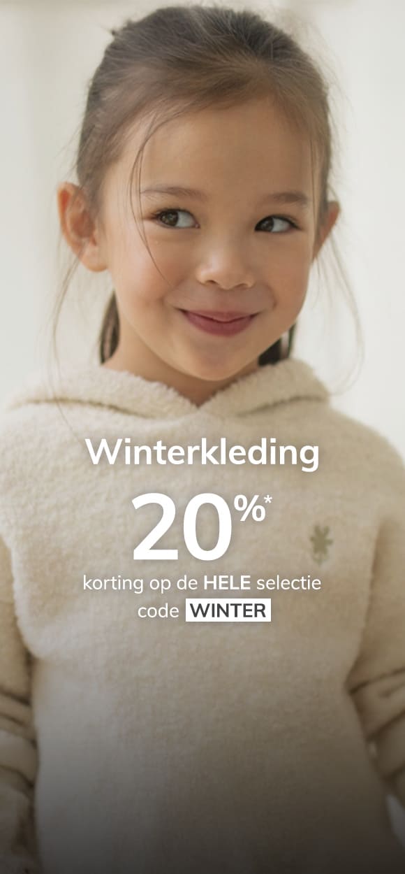 20% korting op de HELE selectie met de code WINTER