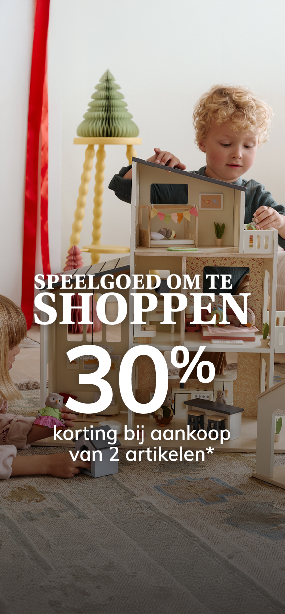 Speelgoed om te shoppen: 30% korting bij aankoop van 2 artikelen*