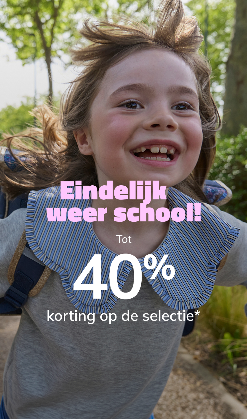 Eindelijk weer school! Tot 40% korting op de selectie*